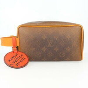 Louis Vuitton Locker Dopp Monogram Dark Brown Shoulder Bag h